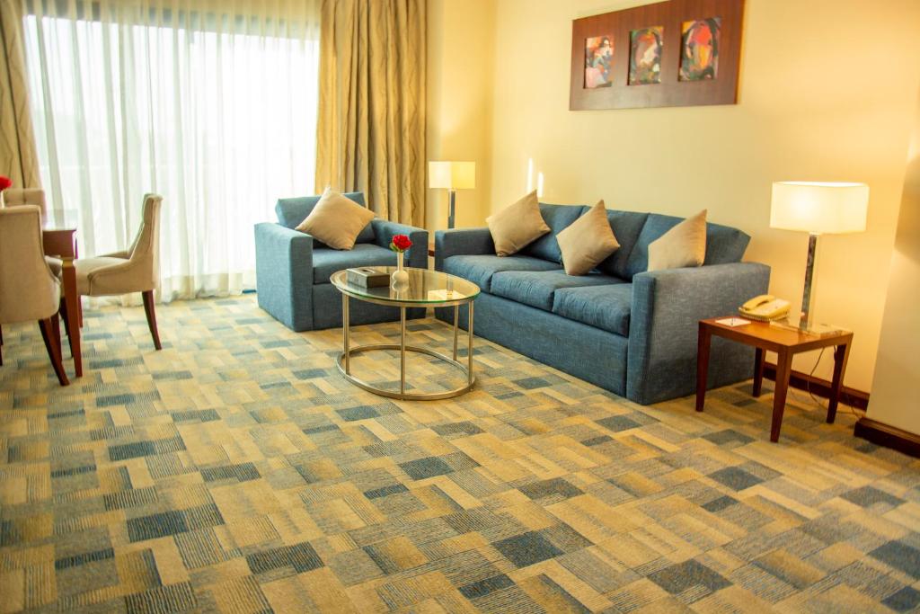 Posezení v ubytování Helnan Dream Hotel and Conference Center