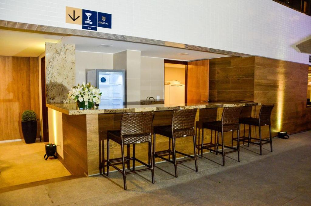  GoldFlat Beira Mar Cabo Branco Lazer para Família