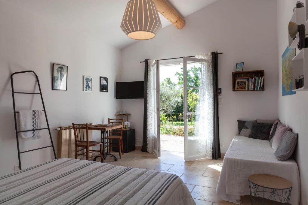 Posezení v ubytování Chambre d'hôtes le Mirail
