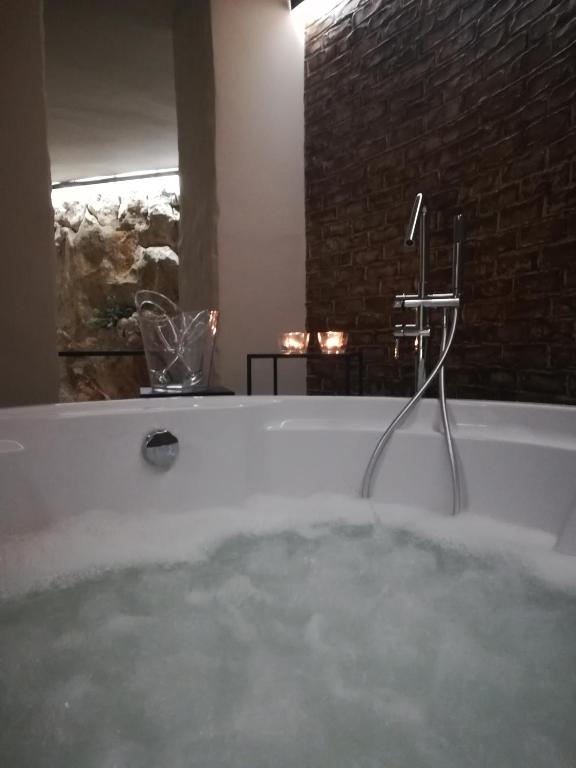 Kúpeľňa v ubytovaní Alvarado Loft Rural