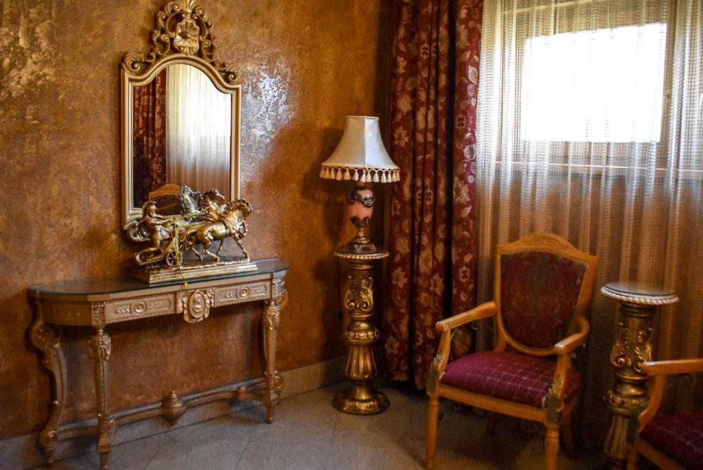 Χώρος καθιστικού στο Premier Prezident Garni Hotel and Spa