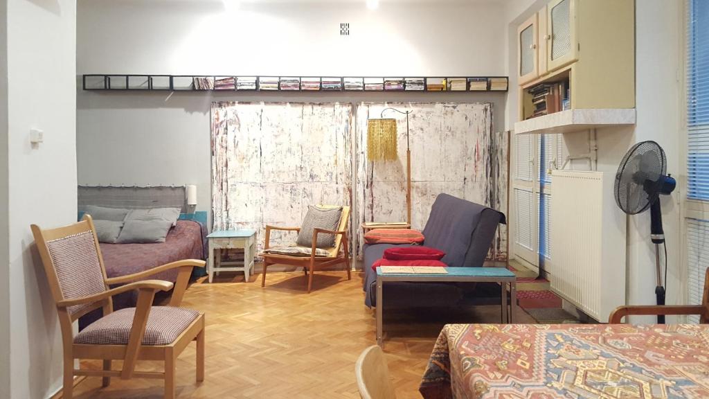 Posedenie v ubytovaní Studio Klimat MOKOTÓW