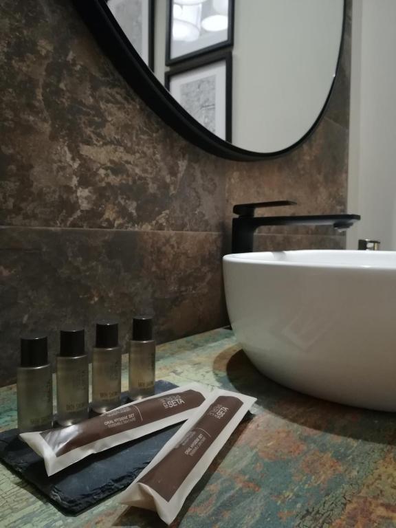 Kúpeľňa v ubytovaní Alvarado Loft Rural