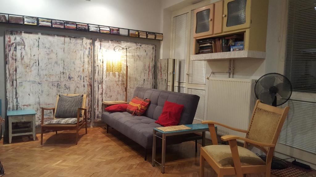 Posedenie v ubytovaní Studio Klimat MOKOTÓW