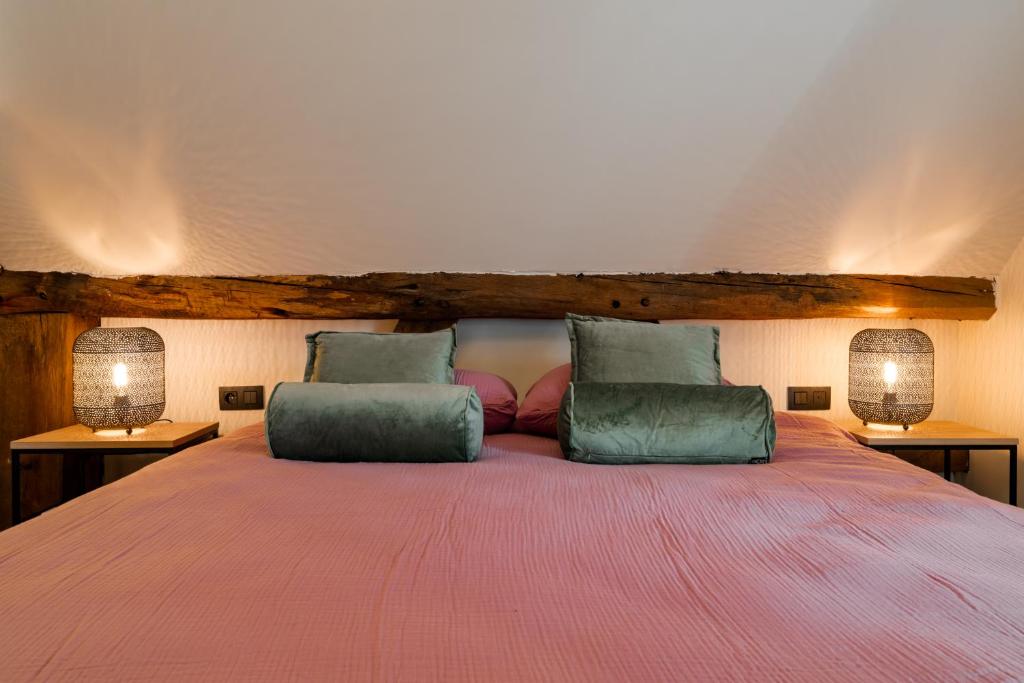 Postel nebo postele na pokoji v ubytování B&B Weselo