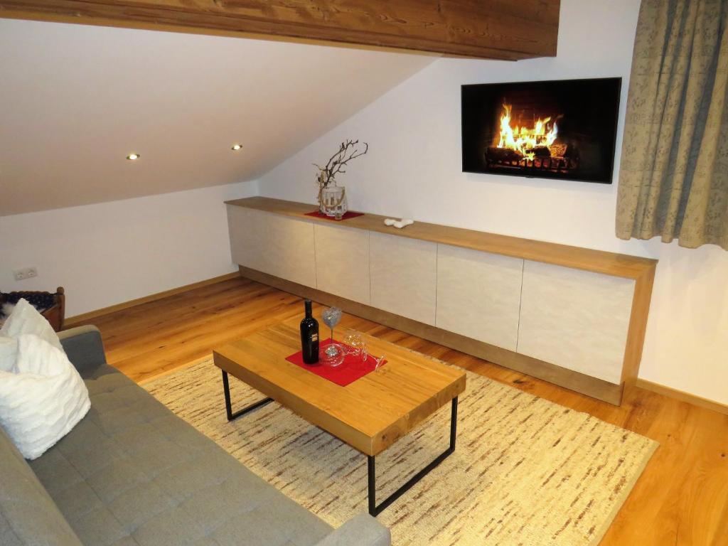 Posezení v ubytování Haus Hubertus - Gästehaus Sahler