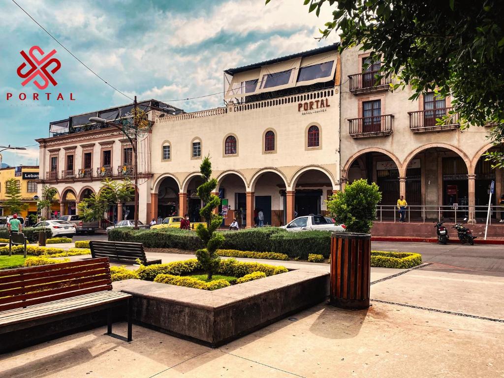 Budova, kde se hotel nachází
