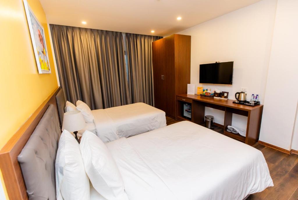 Paradise Hotel - Habitación Gemela Con Vista