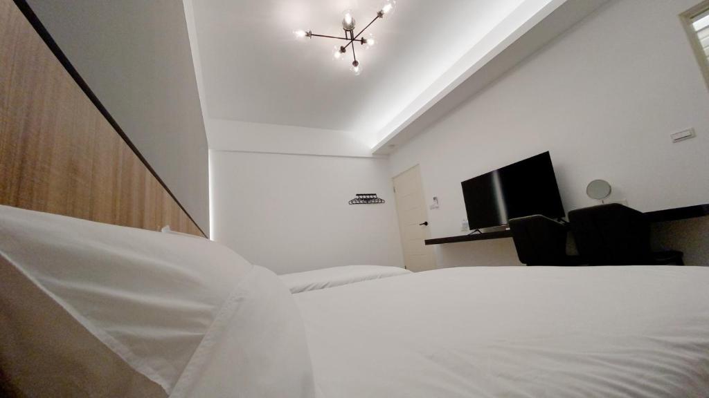 TV a/nebo společenská místnost v ubytování Kimen Yuyu B&B