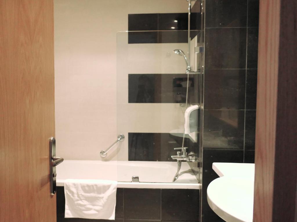 Koupelna v ubytování Le Pietri Urban Hotel