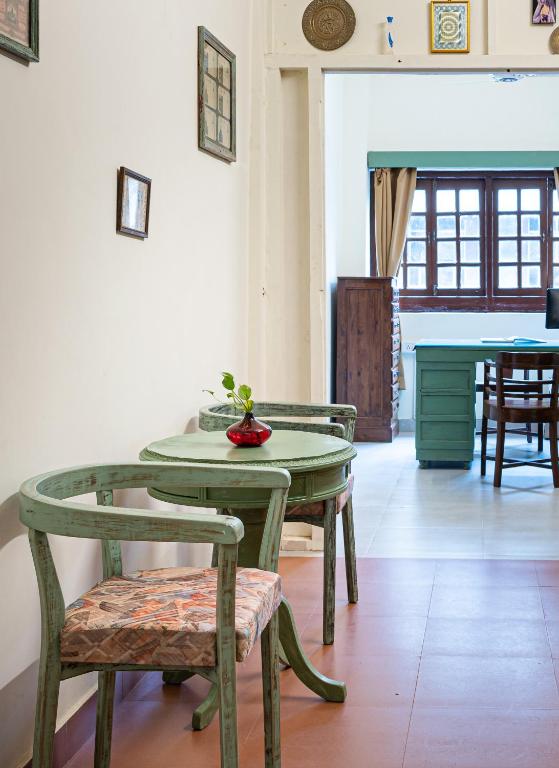 Posezení v ubytování Casa Dos Rebelos