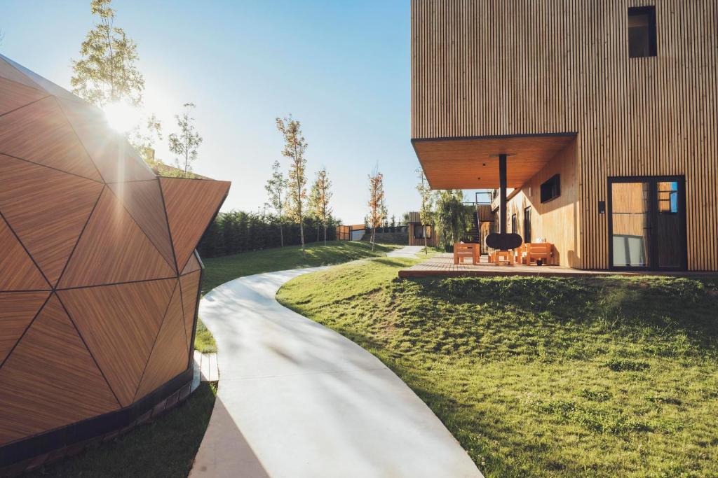 Zahrada ubytování Moana Eco Surf House