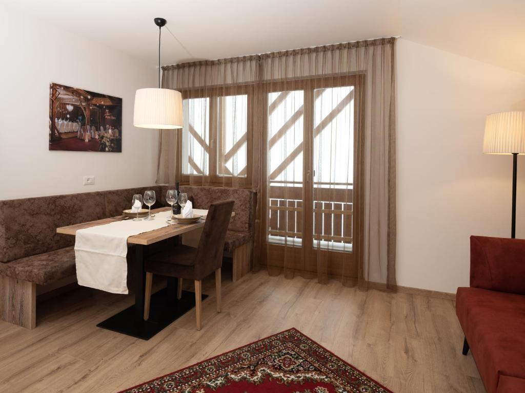 Posezení v ubytování Residence Iris