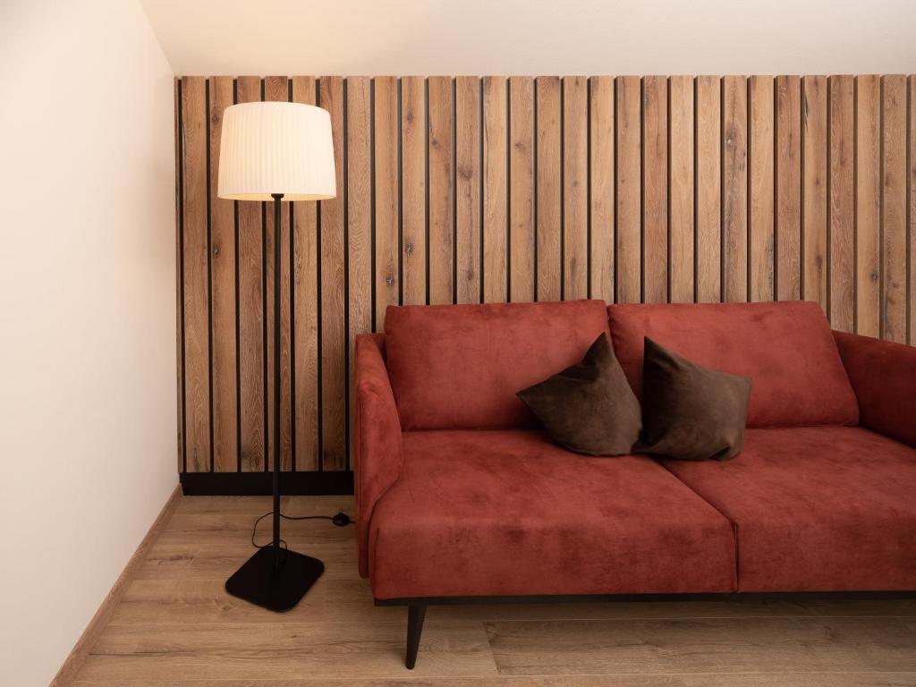 Posezení v ubytování Residence Iris