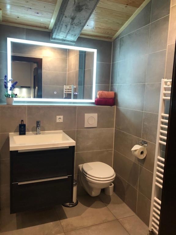 Koupelna v ubytování Schans Appartements