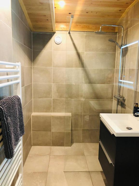 Koupelna v ubytování Schans Appartements