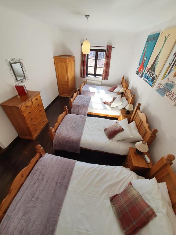 Postel nebo postele na pokoji v ubytování Chalet Jora - Total Chalets