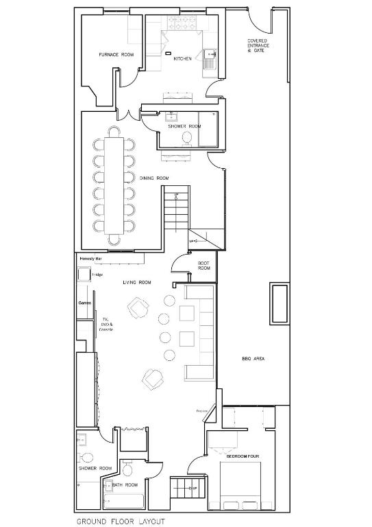 Půdorys ubytování Chalet Jora - Total Chalets