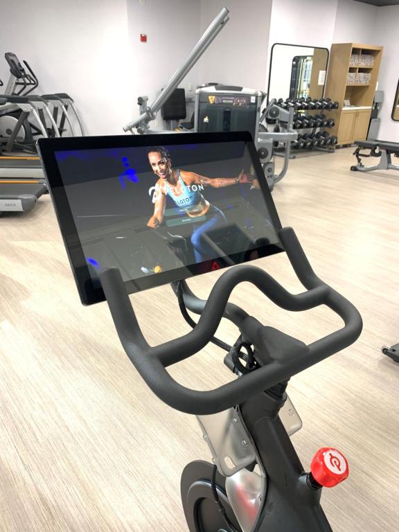 Fitness centrum a/nebo fitness zařízení v ubytování Hotel Viking