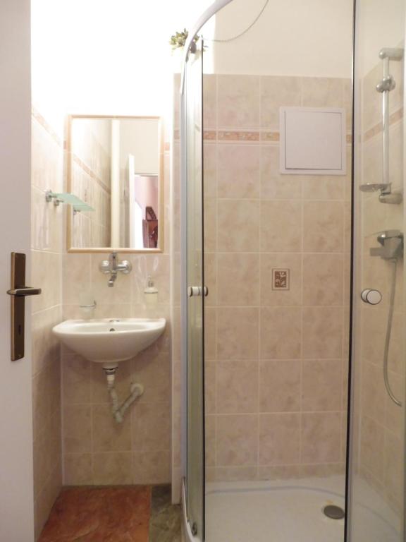 Koupelna v ubytování Kamil Apartments, Delux, 65 m2