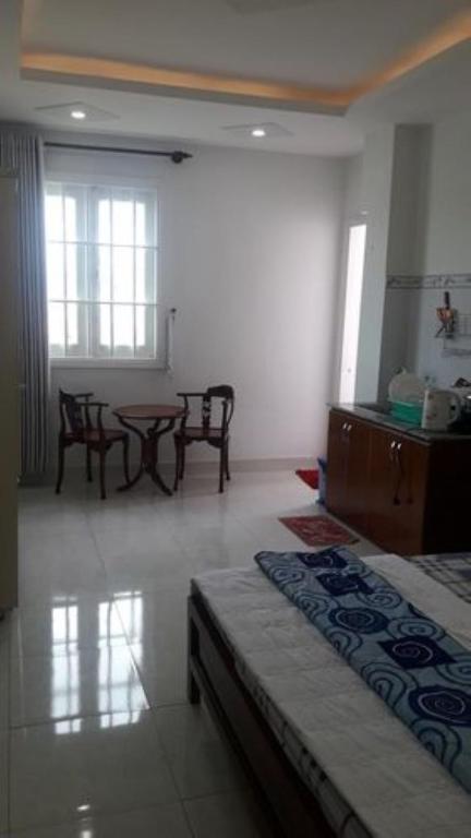 Postel nebo postele na pokoji v ubytování Hotel Khoa Văn