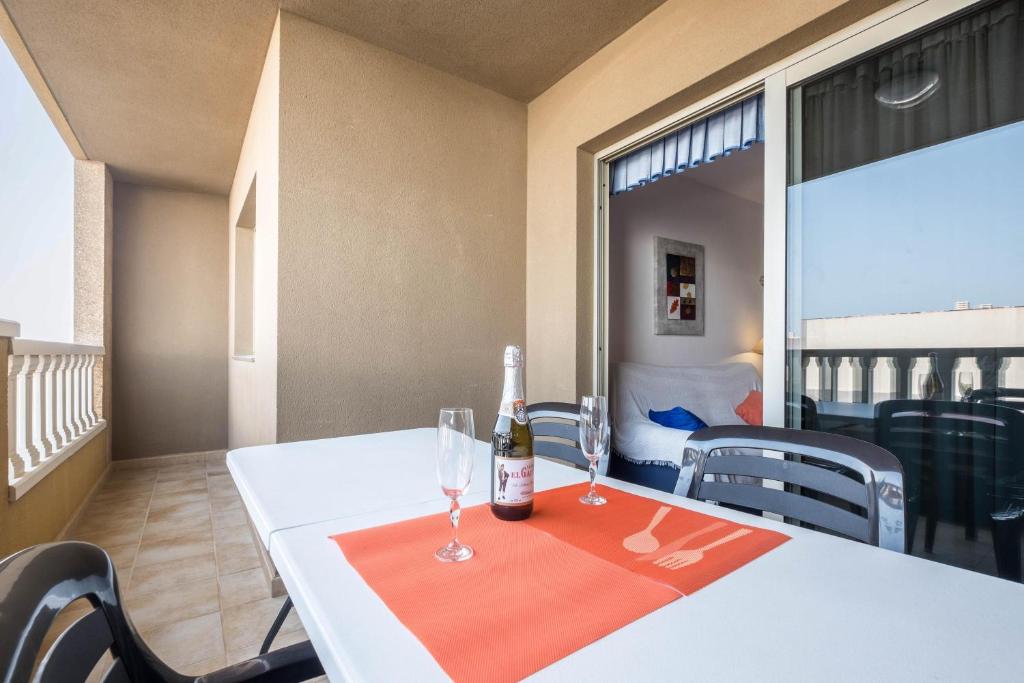 Balkon lub taras w obiekcie Apartamento en el Médano