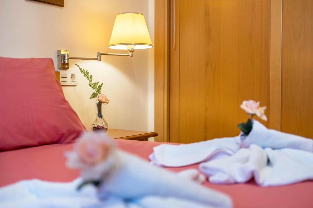 Łóżko lub łóżka w pokoju w obiekcie Apartamento en el Médano