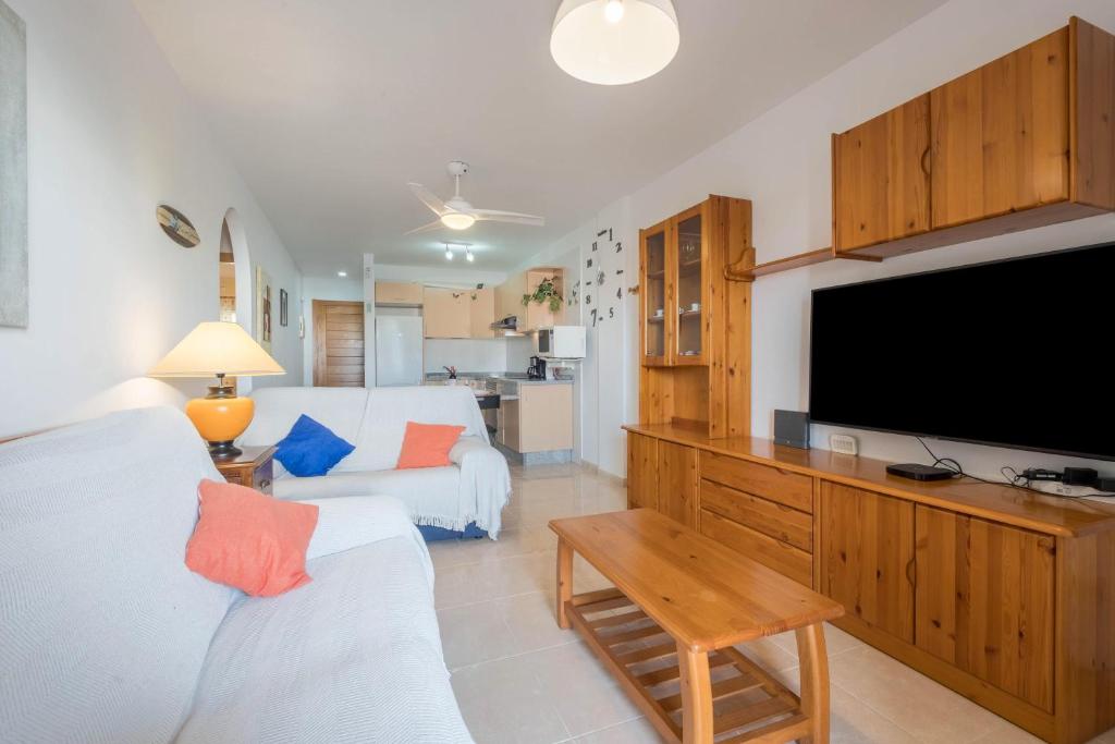 Kuchnia lub aneks kuchenny w obiekcie Apartamento en el Médano
