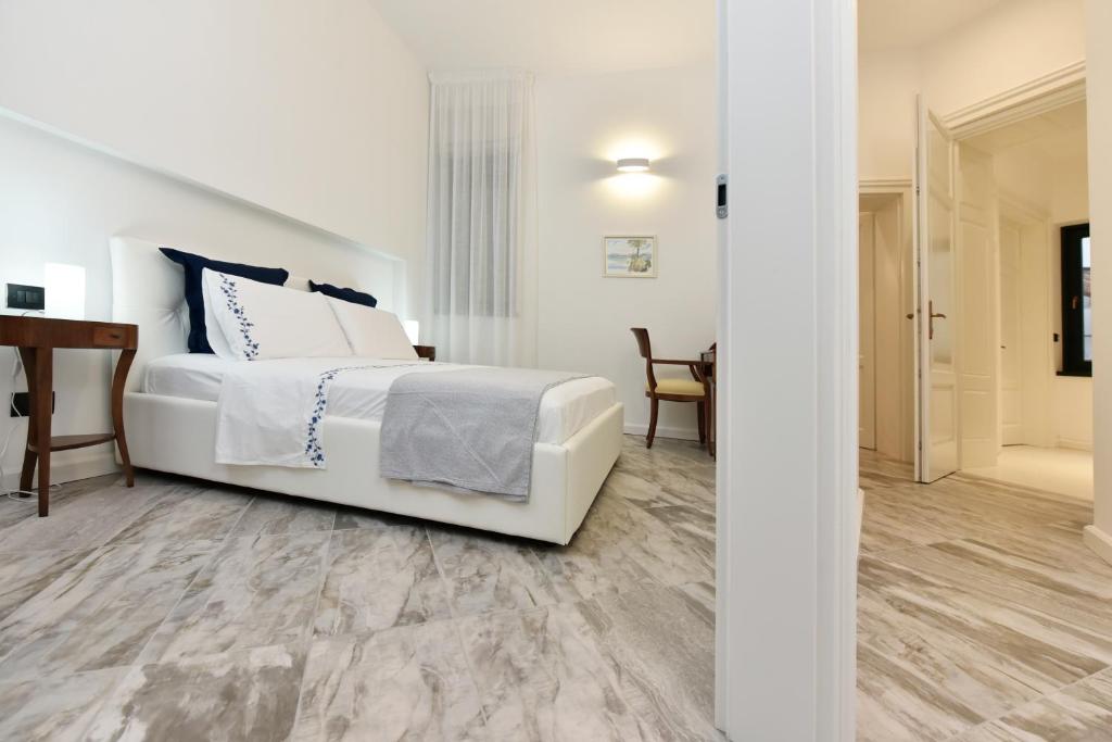 Postel nebo postele na pokoji v ubytování Apart No 6