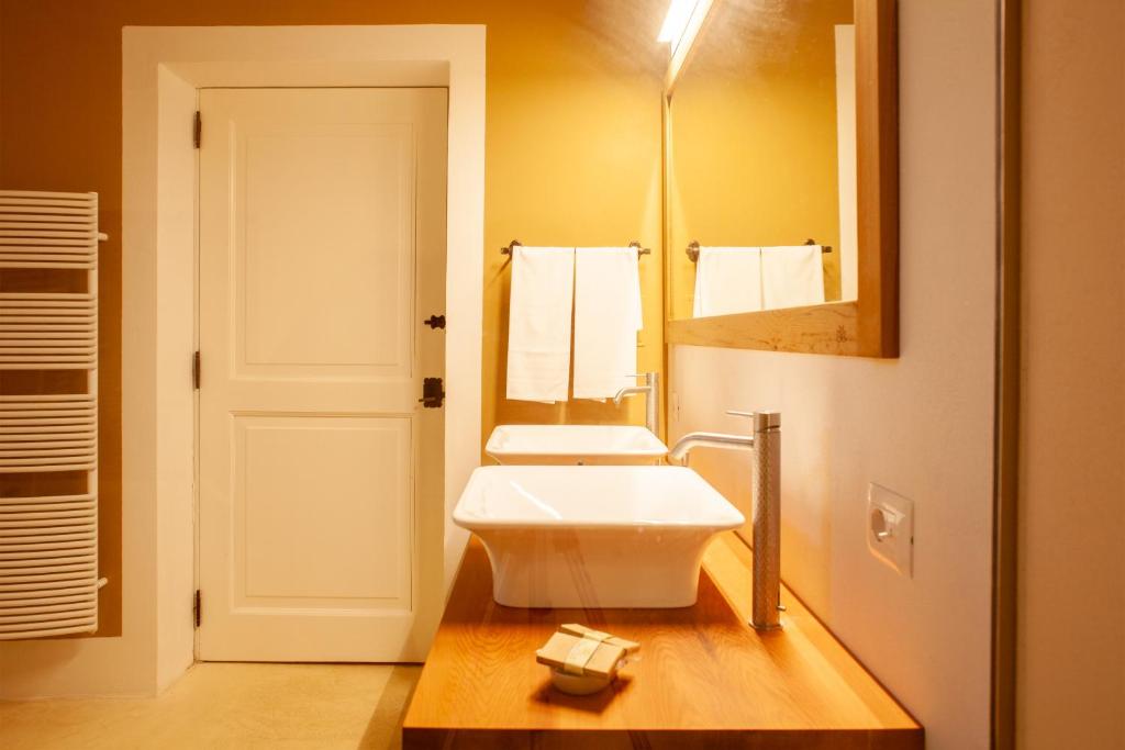 Koupelna v ubytování Naturalis Bio Resort
