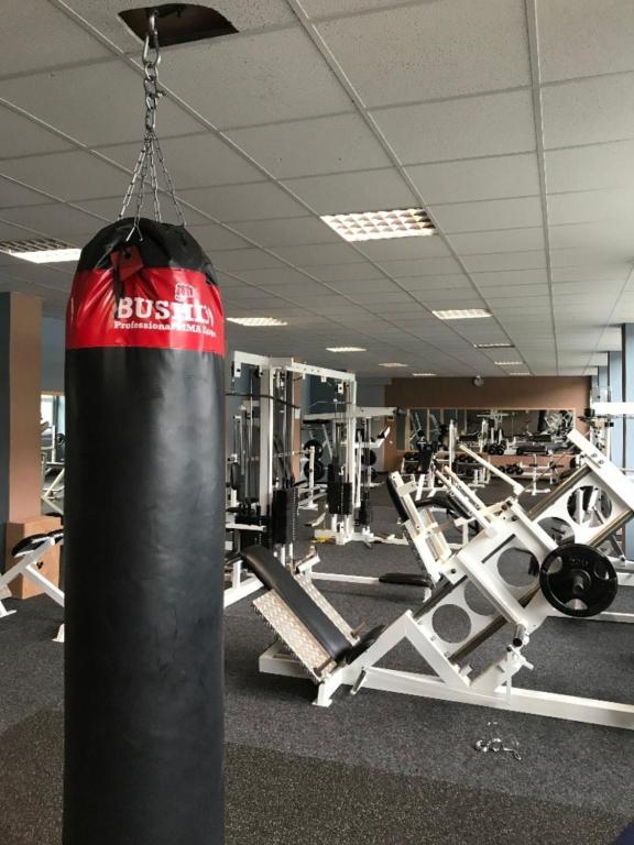 Fitness centrum a/nebo fitness zařízení v ubytování Hotel Panorama