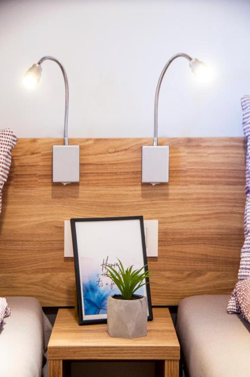 Posteľ alebo postele v izbe v ubytovaní FantaSea Mobile Home Porton Biondi