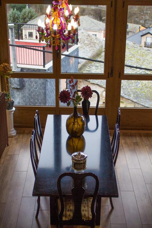 Balkón nebo terasa v ubytování CASA CASTAÑÉ