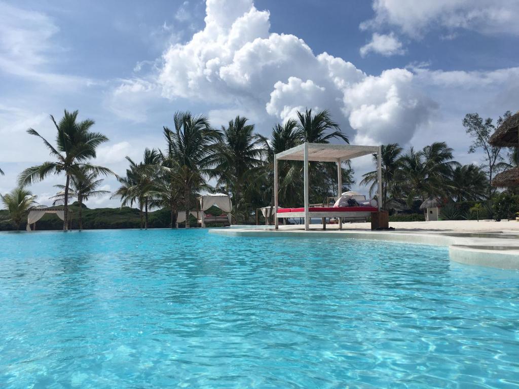 Bazén v ubytování Watamu Shell House nebo v jeho okolí
