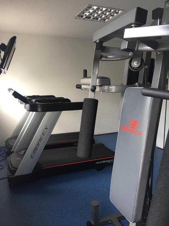 Fitness centrum a/nebo fitness zařízení v ubytování Ibis Budget Salvador