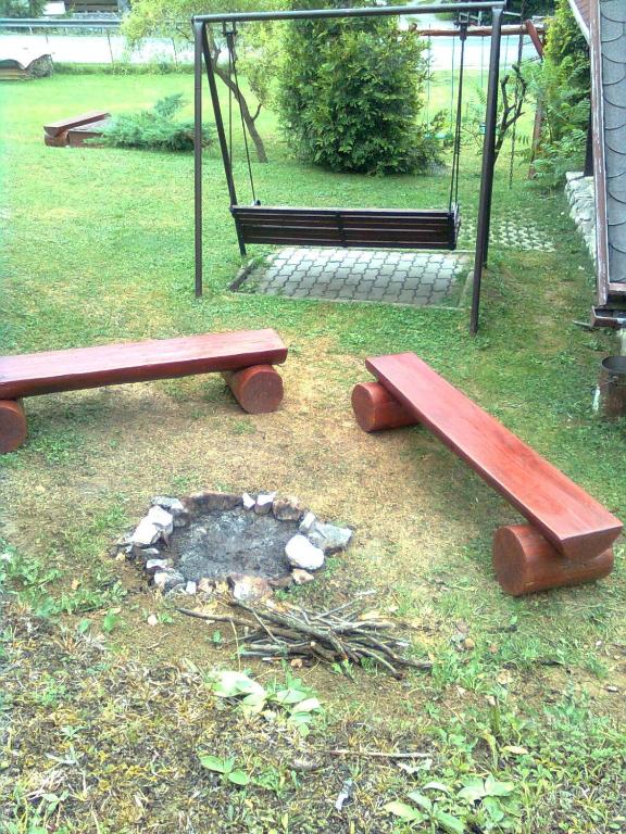 A garden outside Chalupa Vaclav