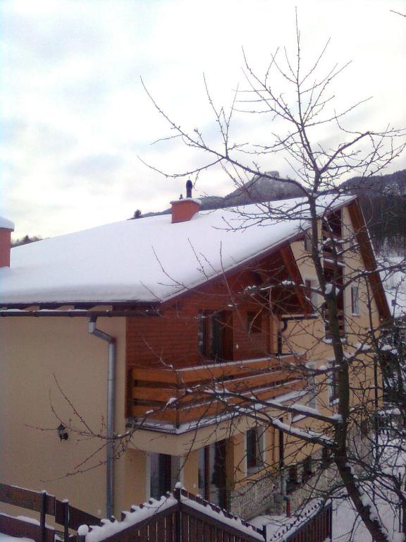 Chalupa Vaclav during the winter