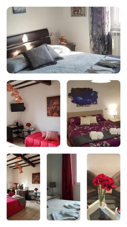 Postel nebo postele na pokoji v ubytování B&B Pierilu'