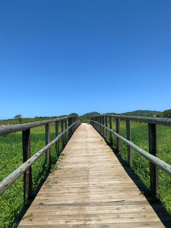  Dois quartos em frente à praia do Campeche
