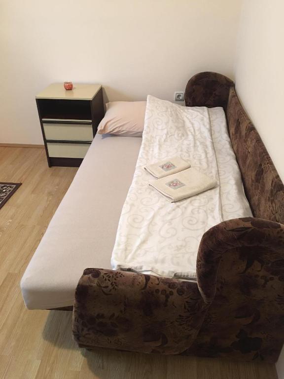 Postel nebo postele na pokoji v ubytování Zvezdica
