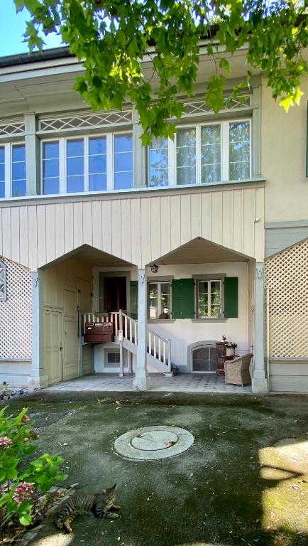 Budova, kde se apartmán nachází
