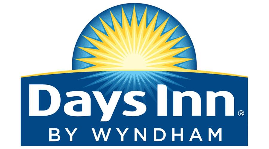 un logotipo para días posada de Wyndham en Days Inn & Suites by Wyndham Caseyville, en Caseyville