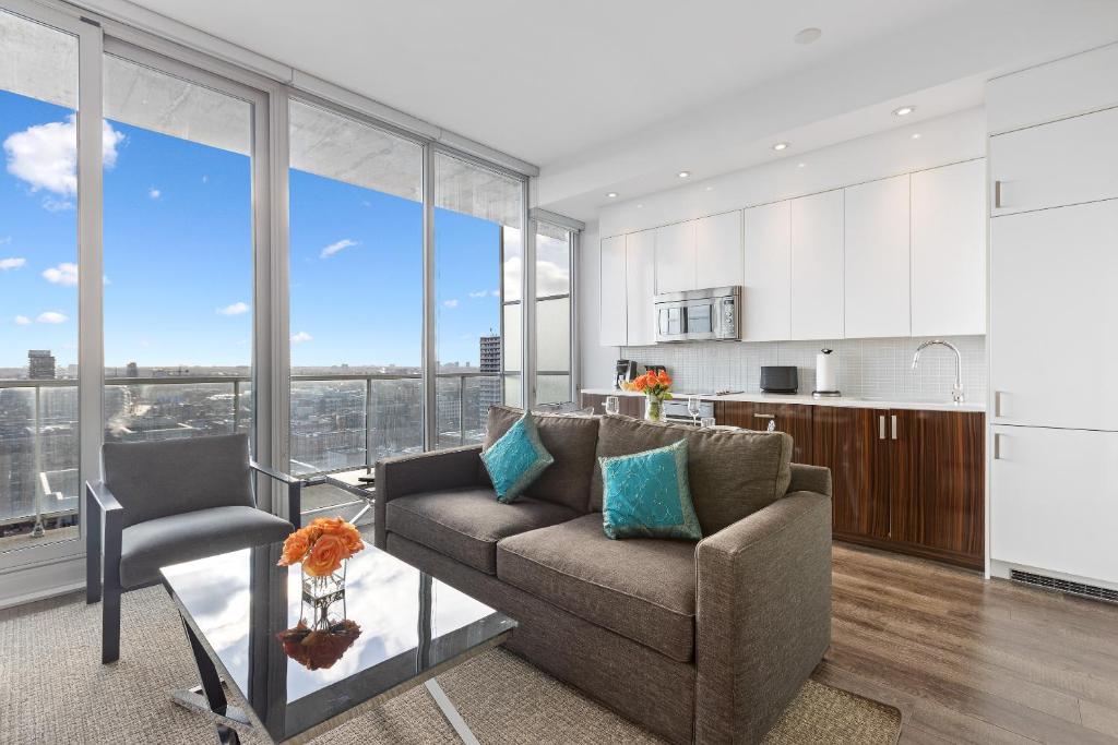 Kuchyň nebo kuchyňský kout v ubytování SOHO Residences Lisgar