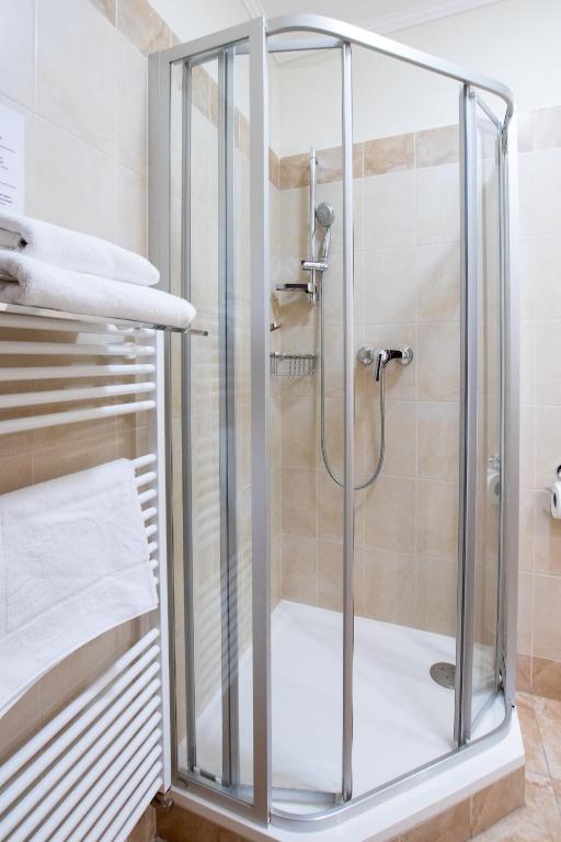 Koupelna v ubytování Hotel Giovanni Giacomo