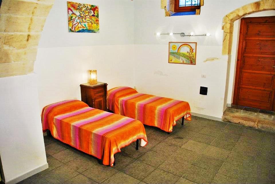 Postel nebo postele na pokoji v ubytování Vinciucci