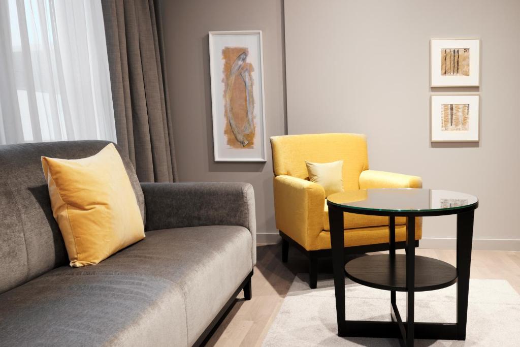 Posezení v ubytování SAXX Hotel "Am Theater Karree"