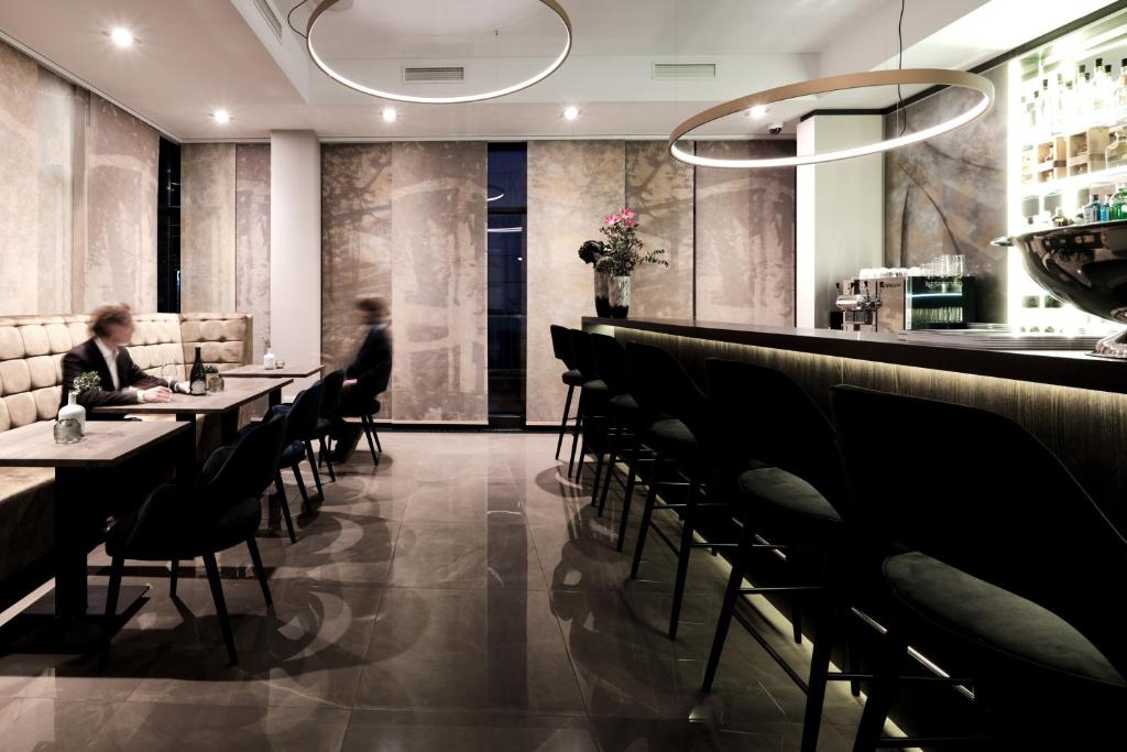Posezení v ubytování SAXX Hotel "Am Theater Karree"