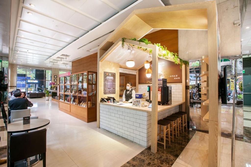 Restaurace v ubytování Taisugar Hotel Taipei