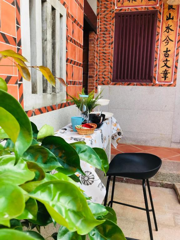 Balkón nebo terasa v ubytování 依山初晴包棟民宿I-Shan House