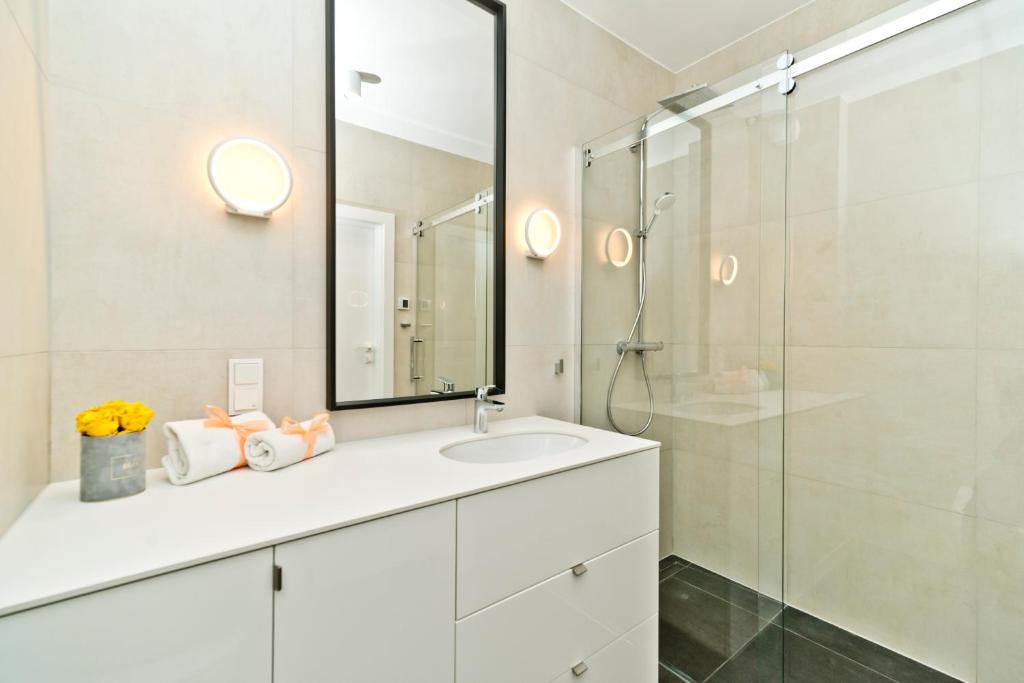 Kúpeľňa v ubytovaní BlueApart Verano Residence